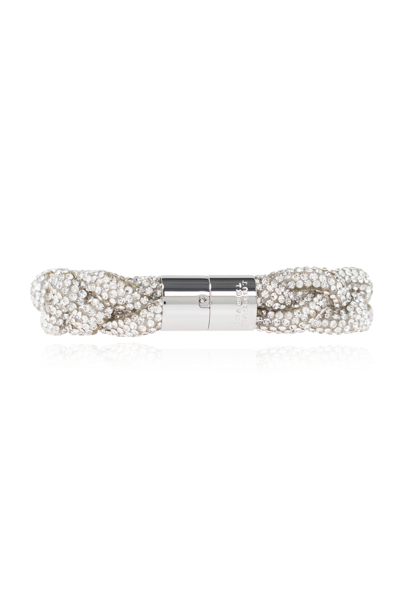 【Isabel Marant】 Celeniaクリスタル-embellished cuffブレスレ Celenia crystal-embellished cuff bracelet in silver - Isabel